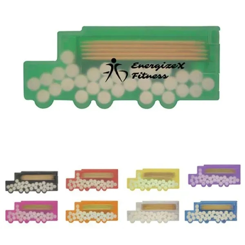 Photo of Semi Truck Designed Mint & Toothpick Kit