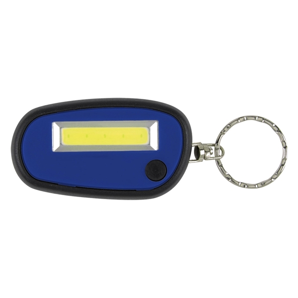 Blue-Black color option for Key Chained Cob Light