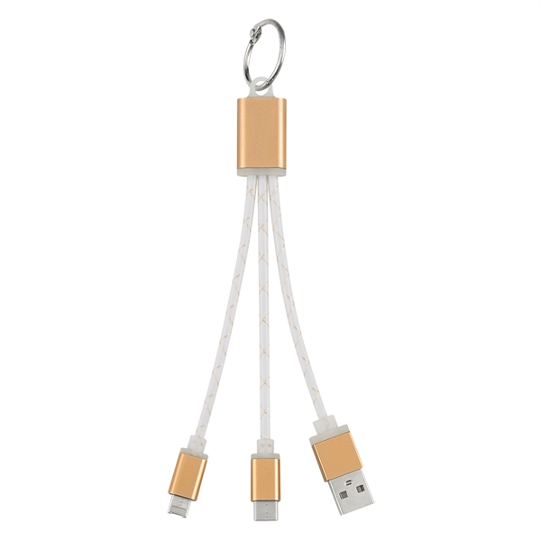 Gold color option for Carabines Three In One Charging Companion