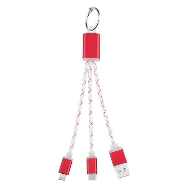 Red color option for Carabines Three In One Charging Companion