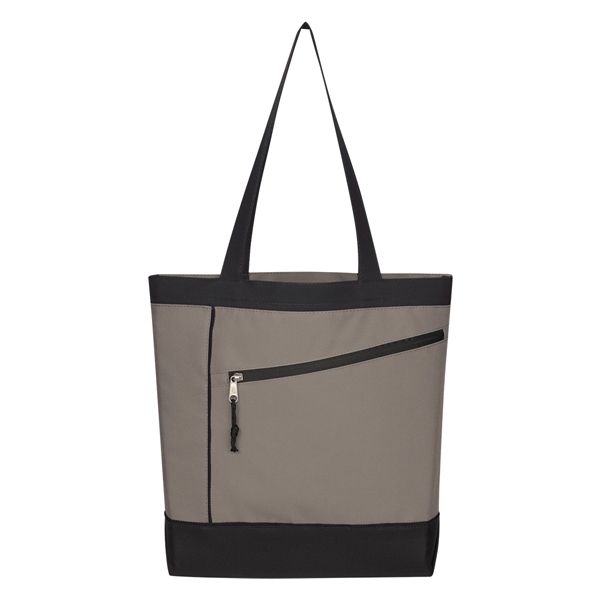 Gray-Black color option for Mountain Polyester Bag
