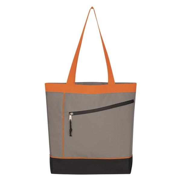 Gray-Orange color option for Mountain Polyester Bag