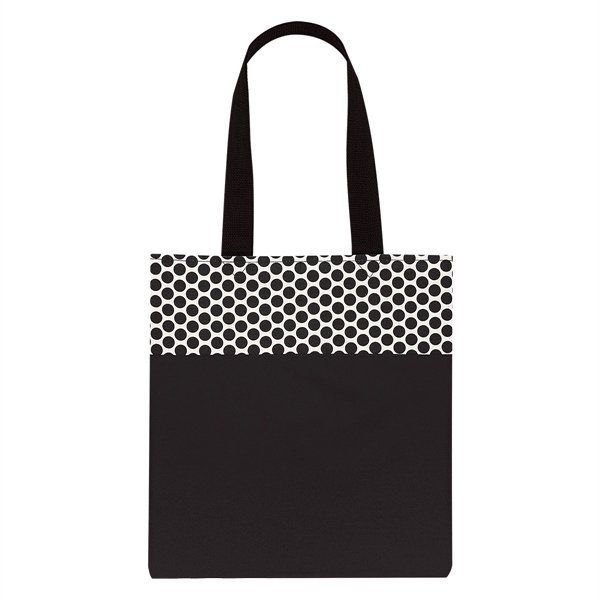 Black color option for Polka Dot Accented Everyday Tote
