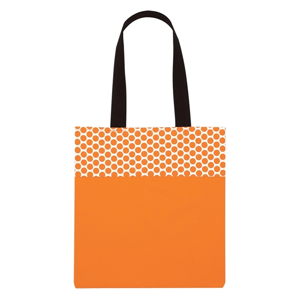 Orange color option for Polka Dot Accented Everyday Tote
