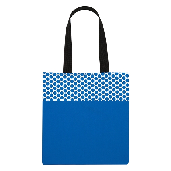 Royal Blue color option for Polka Dot Accented Everyday Tote
