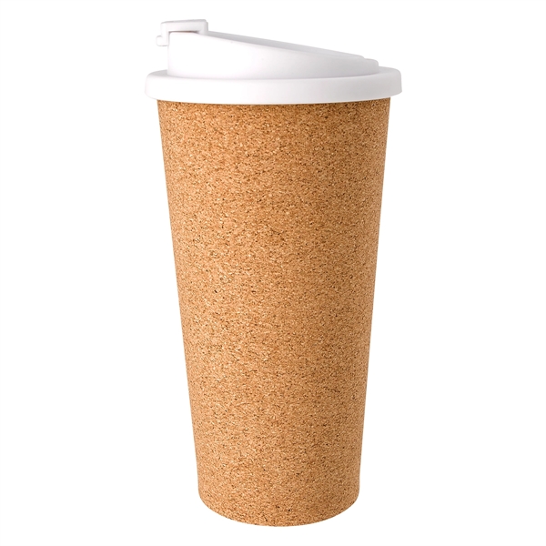 Brown-White color option for Cork Designed Daily Tumbler