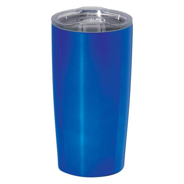 Metallic Blue color option for Mountaintop Electroplated Tumbler