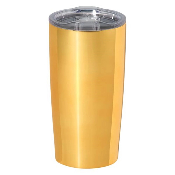 Metallic Gold color option for Mountaintop Electroplated Tumbler
