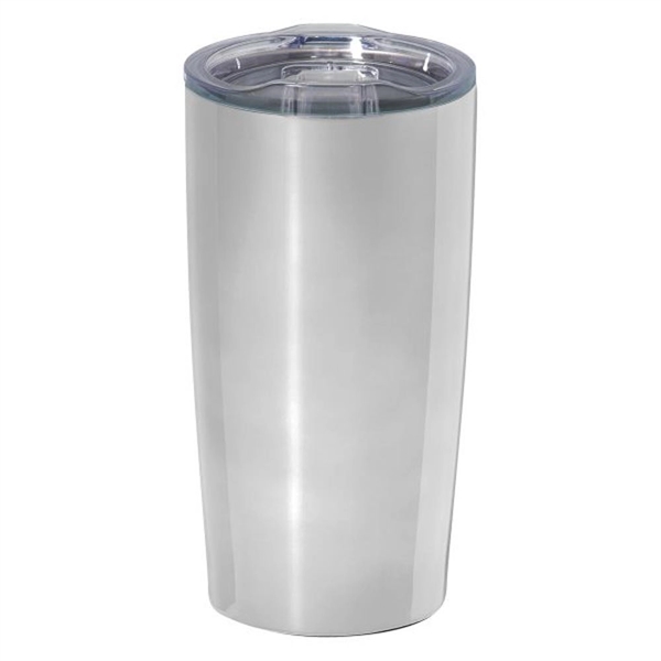 Metallic Silver color option for Mountaintop Electroplated Tumbler