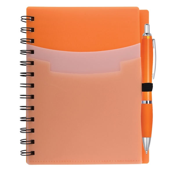 Orange color option for Triple Pocket Padfolio