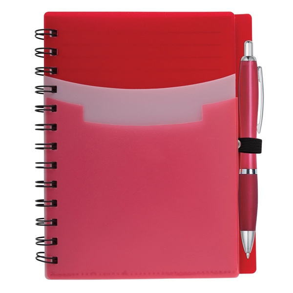 Red color option for Triple Pocket Padfolio