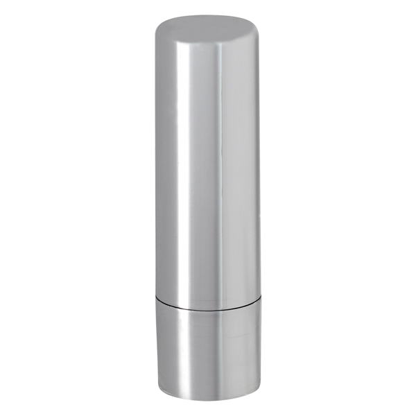 Silver color option for Metal Designed Lip Balm Stick