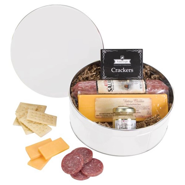 White color option for King's Snack Tin