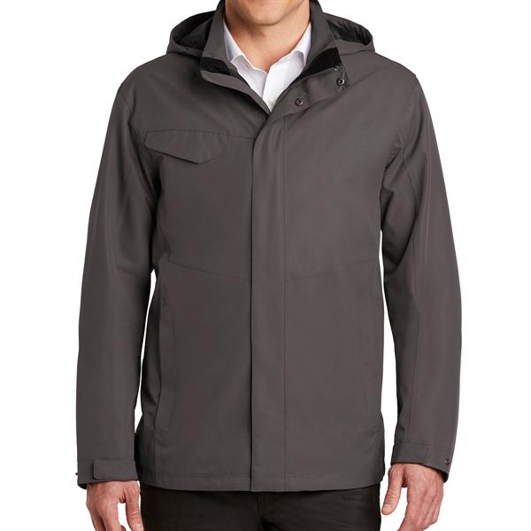 Graphite color option for Port Authority® Polyester Shell Jacket