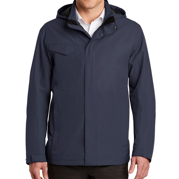 River Blue color option for Port Authority® Polyester Shell Jacket
