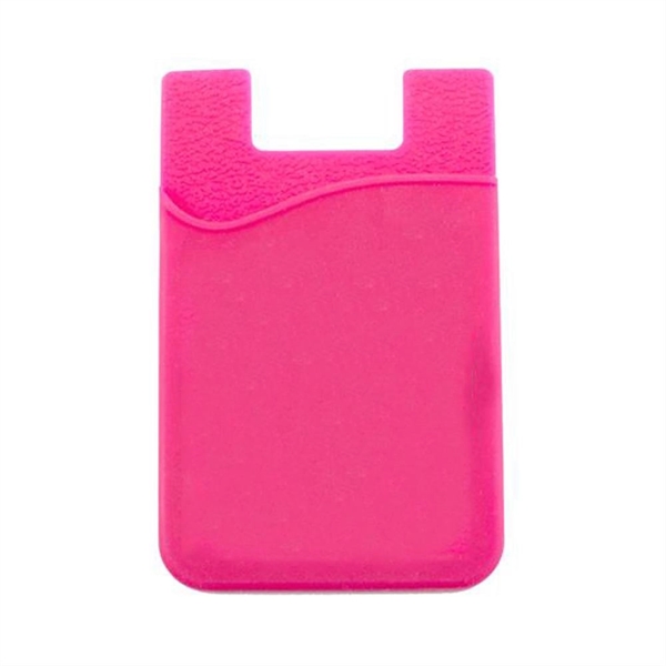 Pink color option for Plus Silicone Wallet