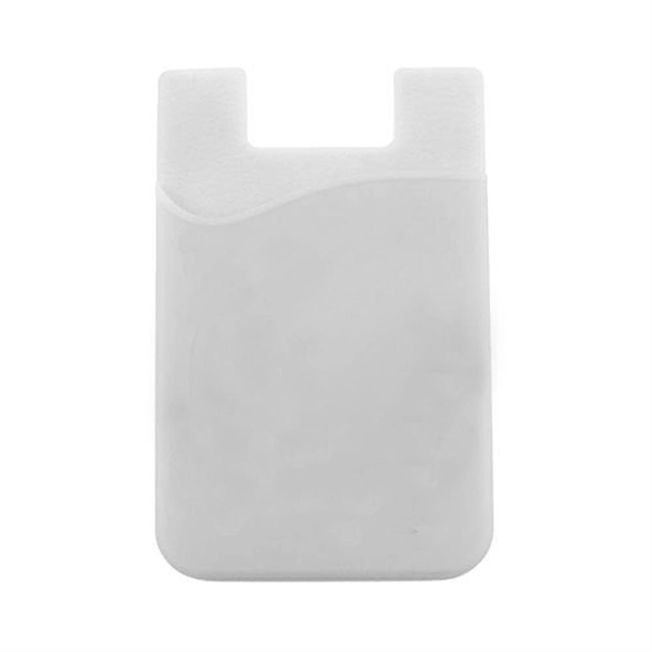 White color option for Plus Silicone Wallet