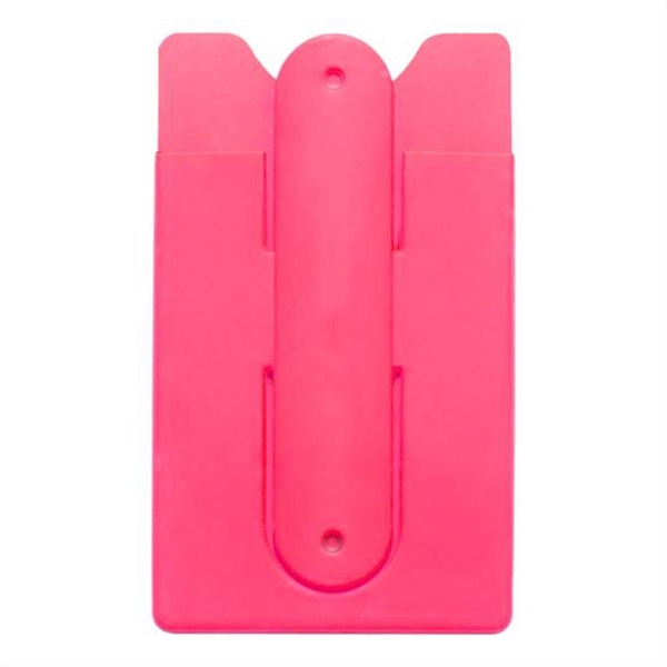 Pink color option for Silicone Stand & Wallet