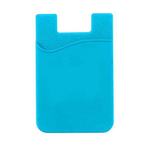 Teal color option for Sleek Embossed Mobile Wallet