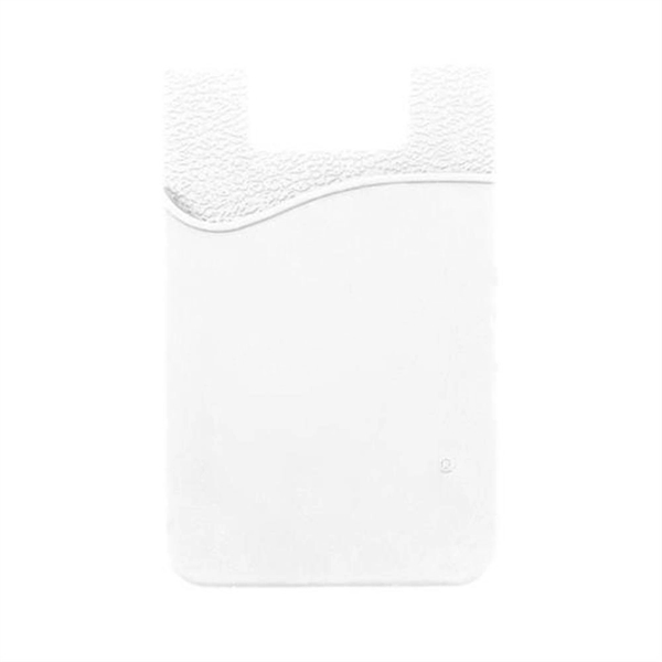 White color option for Sleek Embossed Mobile Wallet