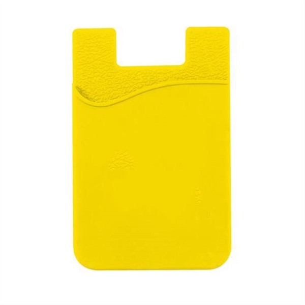 Yellow color option for Sleek Embossed Mobile Wallet