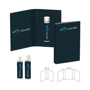 Photo of Custom Full Color Booklet With Lip Moisturizers
