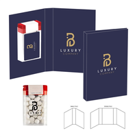Customized Booklet With Flilp Top Cased Mints