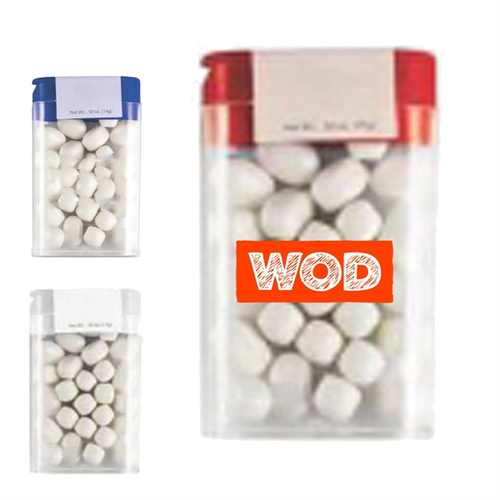 Main photo of Plastic Flip Top Cased Mints