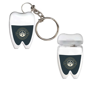 Photo of Fun Tooth Shaped Dental Cleaning Floss With Key Attachment