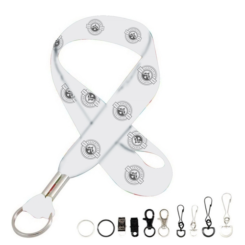 Photo of 1/2" Polyester Smooth Lanyard