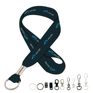 Photo of 3/4" Polyester Smooth Lanyard