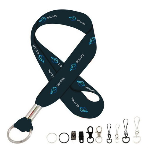 Main photo of 3/4" Polyester Smooth Lanyard