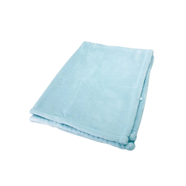 Baby Blue color option for Mink Touch Baby Blanket