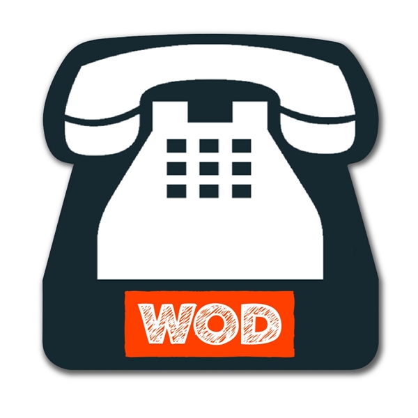 Full Color color option for Vibrant Phone Coaster