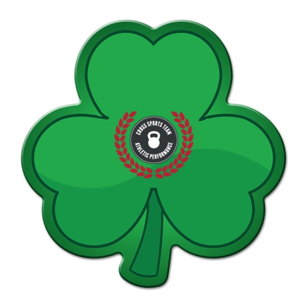 Full Color color option for Full Color Shamrock Coaster