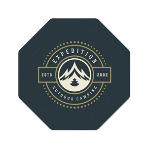 Photo of Vista Colorful Octagon Coasters