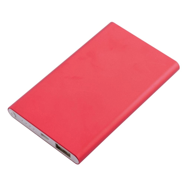Red color option for Handy Branded Power Bank