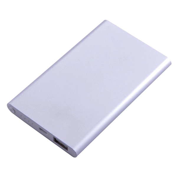 Silver color option for Handy Branded Power Bank