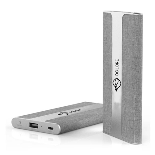 Main photo of Cloth Accented Compact Power Bank