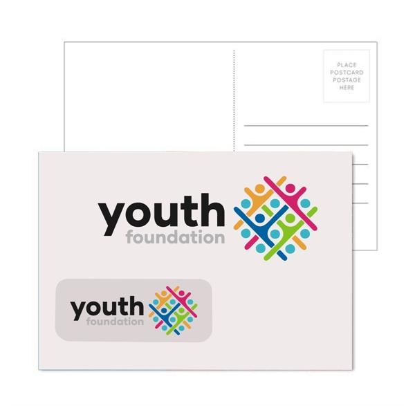 White color option for Lively Post Card With Rectangle Nail File