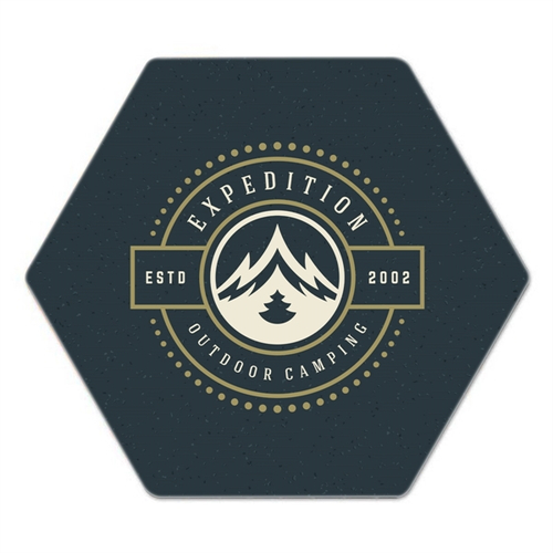 Main photo of Custom Full Color Post Cards And Hexagon Shaped Coasters