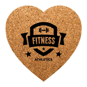 Photo of Custom Full Color Post Cards With Heart Coasters