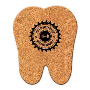 Photo of Custom Full Color Post Cards With Tooth Shaped Coasters