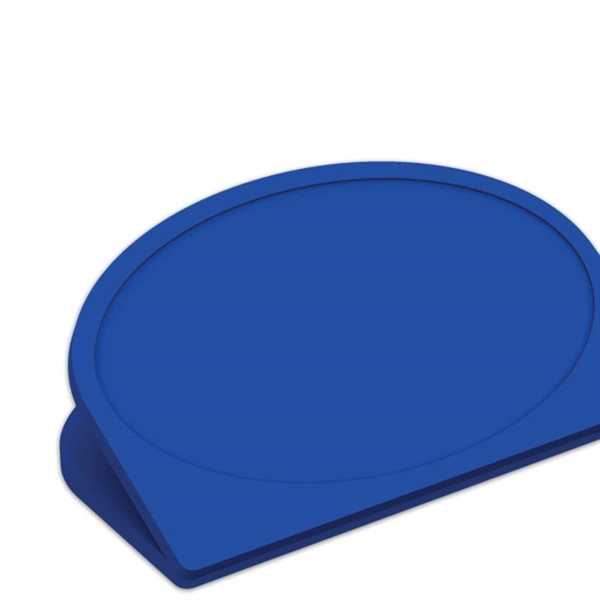Blue color option for Laminated Bag Clip In Oval Chip Shaped