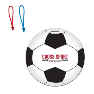 Photo of Custom Full Color Soccer Luggage Tag