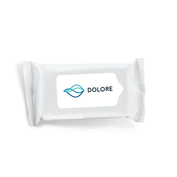 White color option for Screen Cleaning Wipes Pouch