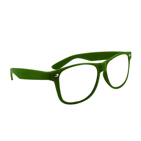 Kelly Green color option for Elegant Glasses With Clear Lens