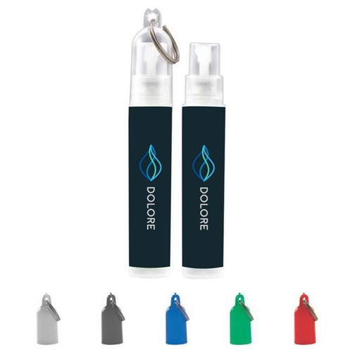 Photo of Mini Antibacterial Hand Sanitizer Pocket Spray W/ Key Chain