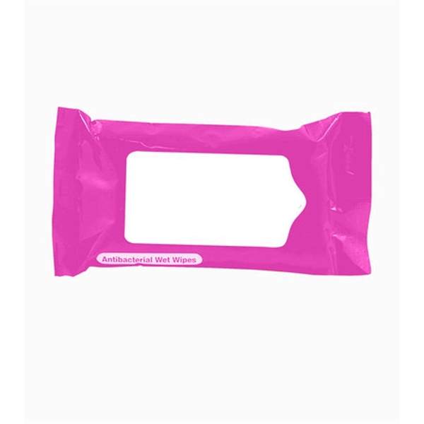 Pink color option for Wipes Pack With 15 Wipes