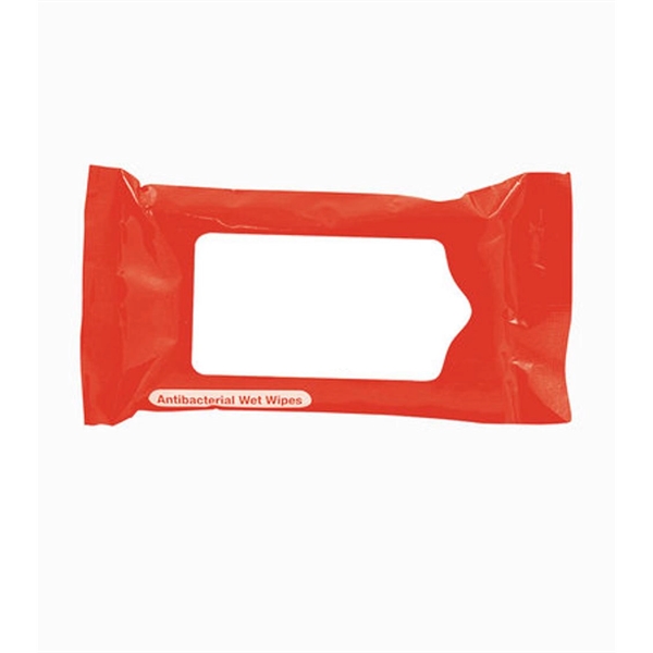 Red color option for Wipes Pack With 15 Wipes